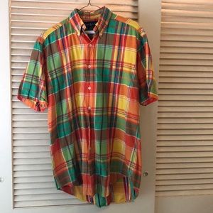 Ralph Lauren Multicolored Plaid Button Down